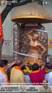 शूरवीर बाजीप्रभू देशपांडेंच्या जयजयकाराचा घाटकोपर पूर्वेत घुमला आवाज